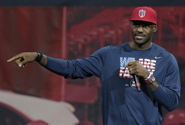 Michelle Obama, LeBron James