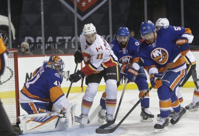 Mikael Backlund, Jaroslav Halak, Johnny Boychuk