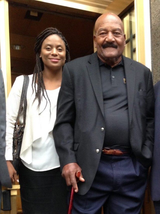 Monique Brown, Jim Brown