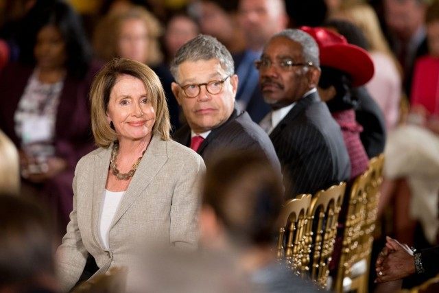 Nancy Pelosi, Al Franken
