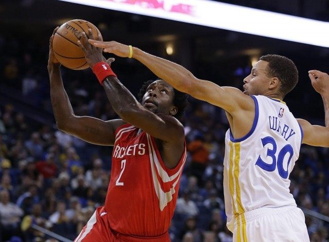 Patrick Beverley, Stephen Curry