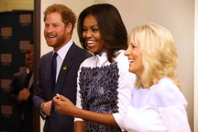 Prince Harry, Michelle Obama, Jill Biden