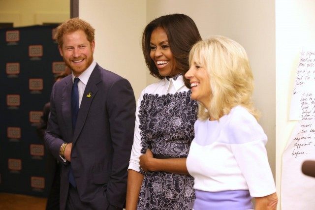 Prince Harry, Michelle Obama, Jill Biden