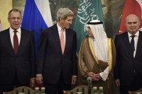 Sergei Lavrov,  John Kerry, Adel al-Jubeir, Feridun Sinirlioglu