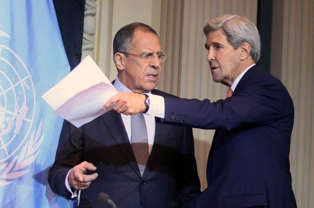 Sergey Lavrov, John Kerry