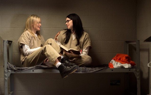 Taylor Schilling; Laura Prepon