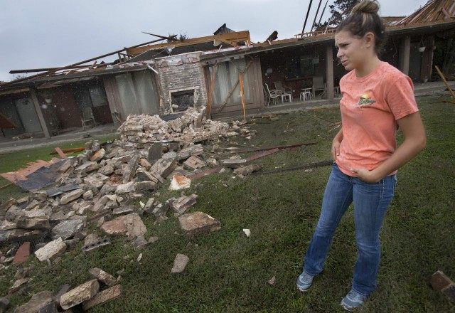 Texas Severe Weather Friendswood Tornado Damage