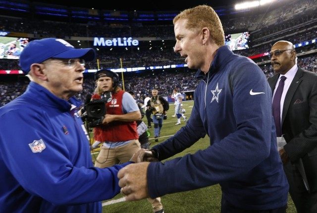 Tom Coughlin, Jason Garrett