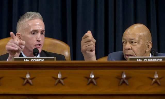 Trey Gowdy, Elijah Cummings