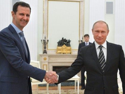 Vladimir Putin, Bashar al-Assad