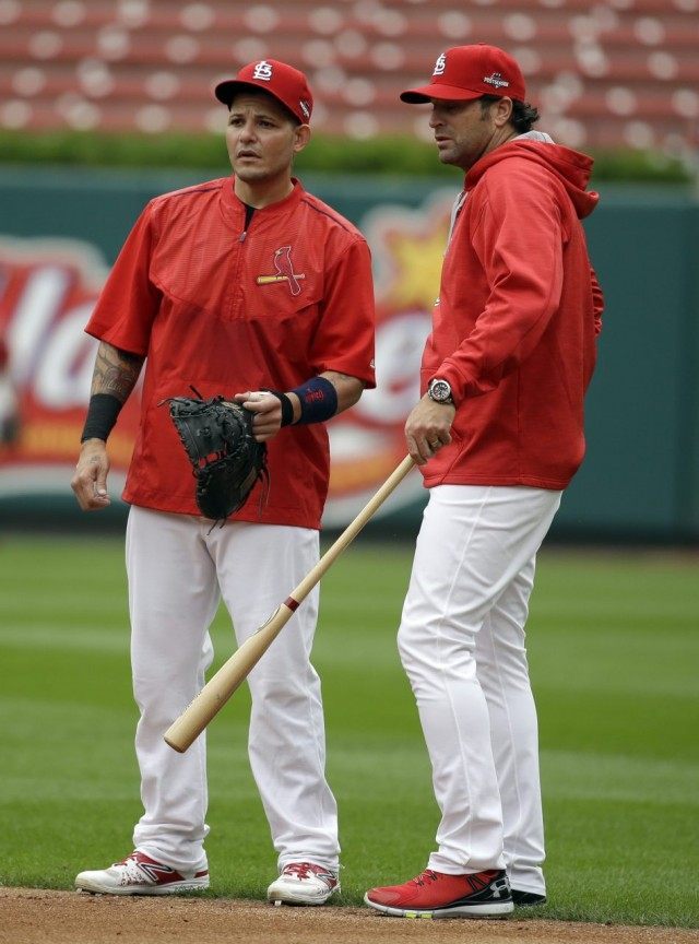 Yadier Molina, Mike Matheny