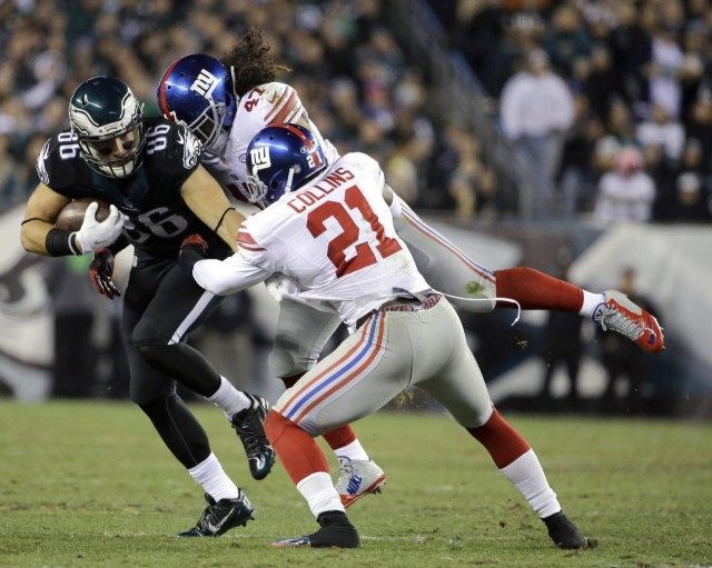 Zach Ertz,Uani' Unga, Landon Collins
