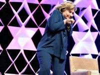 hillary-clinton-ducks-shoe ABC WFAA