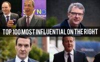 top 100 most influential on the right