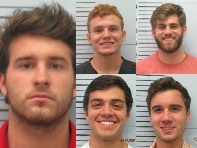 Frat Members Smile In Mug Shots After Alleged Brutal Beating Breitbart