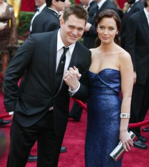 Michael Buble addresses Emily Blunt cheating rumors