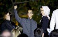 'Clock kid' will move to Qatar for school