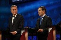 Republican presidential debate pits Rubio and Bush against each other