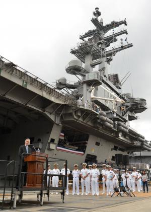 North Korea blames South after warning shots fired at sea