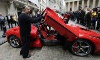 Ferrari shares begin trading on NYSE