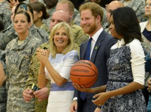 Prince Harry, Michelle Obama honor wounded veterans