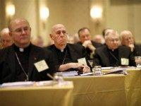 United States Conference of Catholic Bishops' annual fall meeting, Monday, Nov. 16, 2015, in Baltimore. (