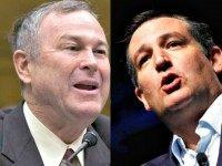 Dana Rohrabacher and Ted Cruz AP