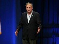 publican presidential candidate former Florida Gov. Jeb Bush speaks during the Sunshine Summit conference being held at the Rosen Shingle Creek on November 13, 2015 in Orlando, Florida. The summit brought Republican presidential candidates in front of the Republican voters. (Photo by )