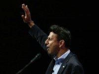 Republican presidential candidate Louisiana Governor Bobby Jindal speaks during the Sunshine Summit conference being held at the Rosen Shingle Creek on November 14, 2015 in Orlando, Florida. The summit brought Republican presidential candidates in front of the Republican voters. (Photo by