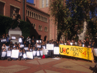 USC Millions Student March (Adelle Nazarian / Breitbart News)