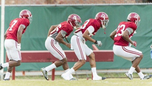 Alabama Football Practice Nov.17