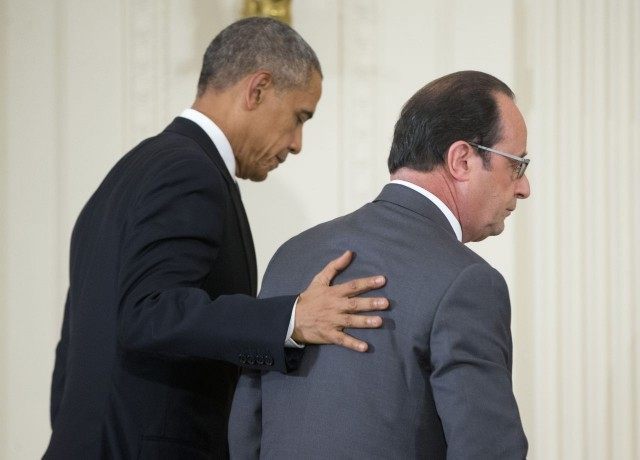 Barack Obama, Francois Hollande