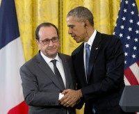 Barack Obama, Francois Hollande