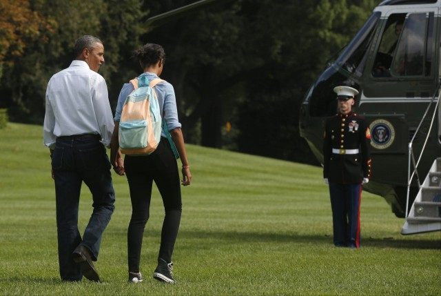 Barack Obama, Malia Obama