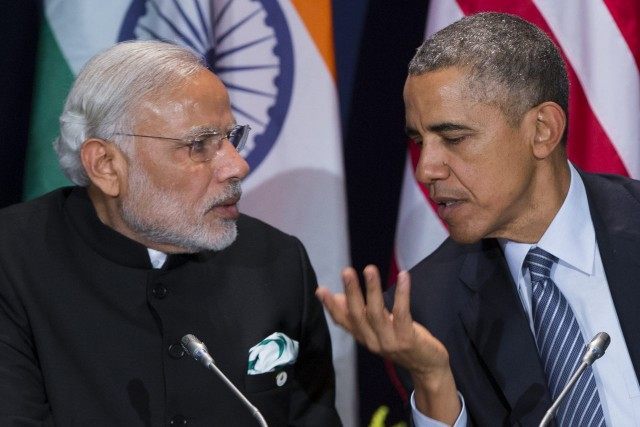 Barack Obama, Narendra Modi