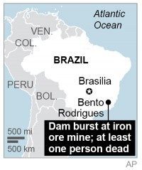 BRAZIL DAM BURST