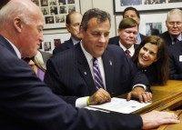 Chris Christie, Mary Pat Christie, Bill Gardner