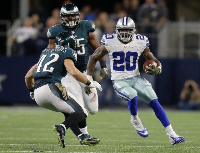 Darren McFadden, Chris Maragos, Brandon Graham