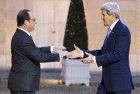 Francois Hollande, John Kerry