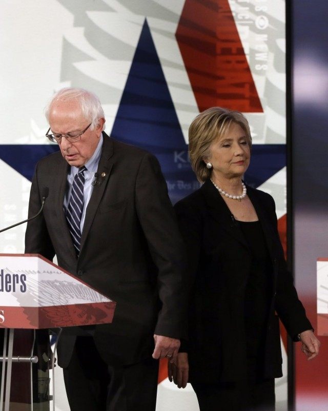 Hillary Rodham Clinton, Bernie Sanders