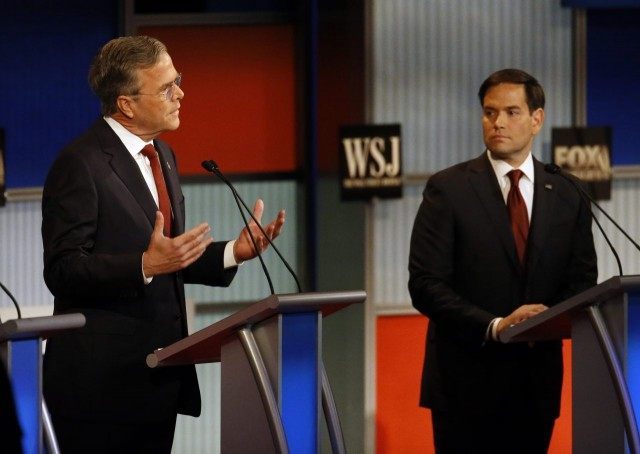 Jeb Bush, Marco Rubio