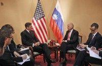 Joe Biden, Borut Pahor