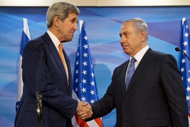 John Kerry, Benjamin Netanyahu