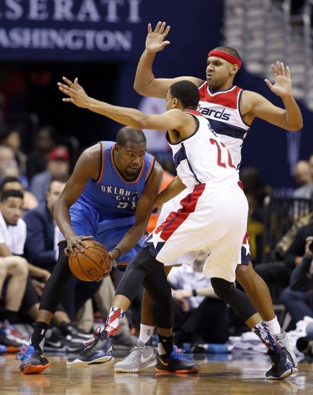 Kevin Durant, John Wall, Jared Dudley