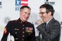 Marine corporal Aaron Mankin, John Oliver