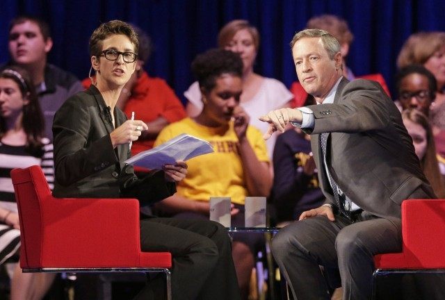 Martin O'Malley, Rachel Maddow