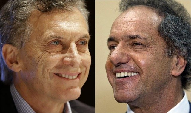 Mauricio Macri, Daniel Scioli