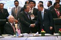 Najib Razak, Ban Ki-moon, Anifah Aman