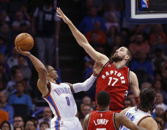 Russell Westbrook, Jonas Valanciunas