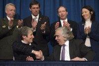 Sally Jewell, Ernest Moniz, Jonathan Jarvis, Martin Heinrich, Tom Udall, Maria Cantwell